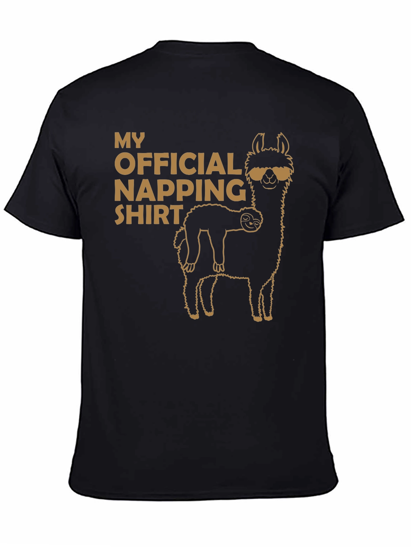 Official Napping Shirt - Llama and Sloth Tee