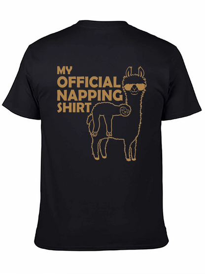 Official Napping Shirt - Llama and Sloth Tee