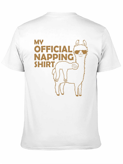 Official Napping Shirt - Llama and Sloth Tee