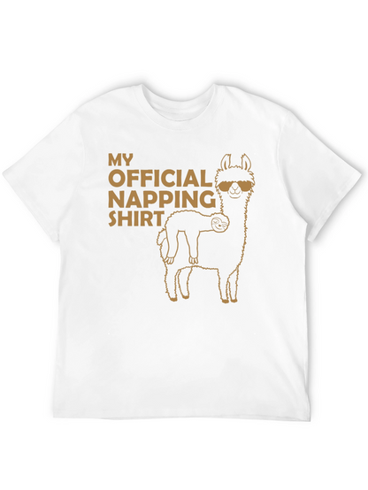 Official Napping Shirt - Llama and Sloth Tee