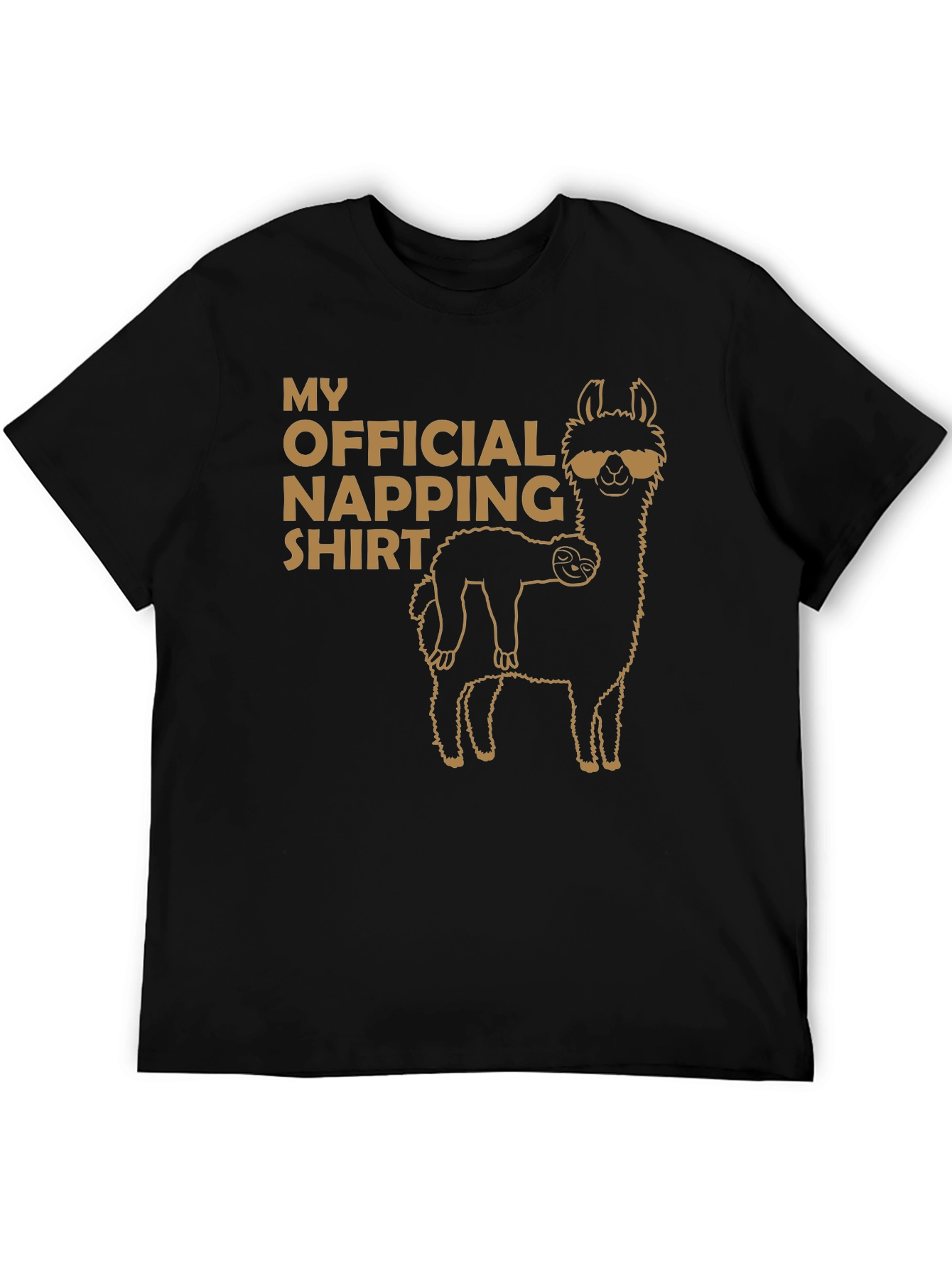 Official Napping Shirt - Llama and Sloth Tee
