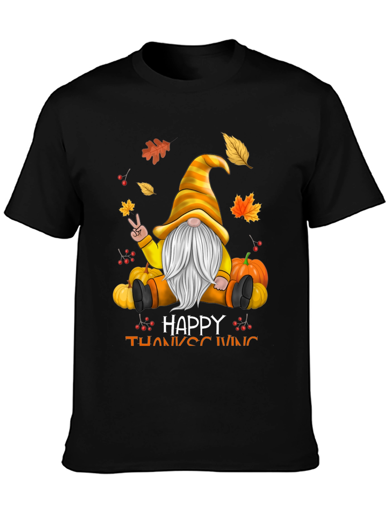 Happy Thanksgiving Gnome T-Shirt