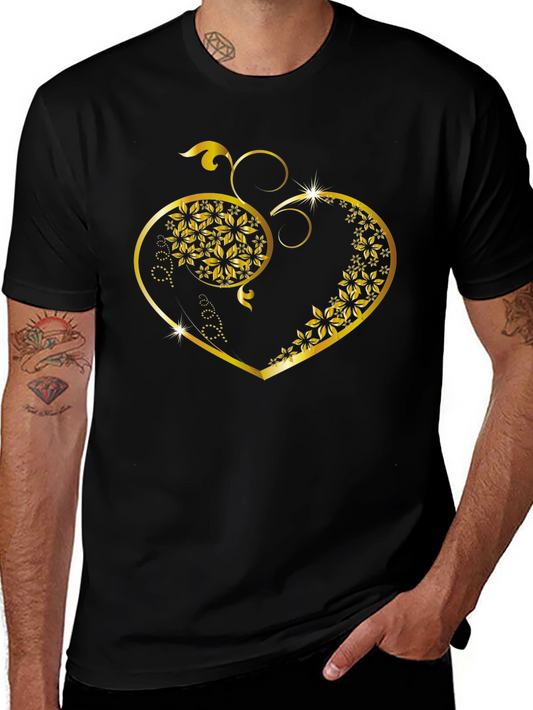 Floral Heart Graphic Tee
