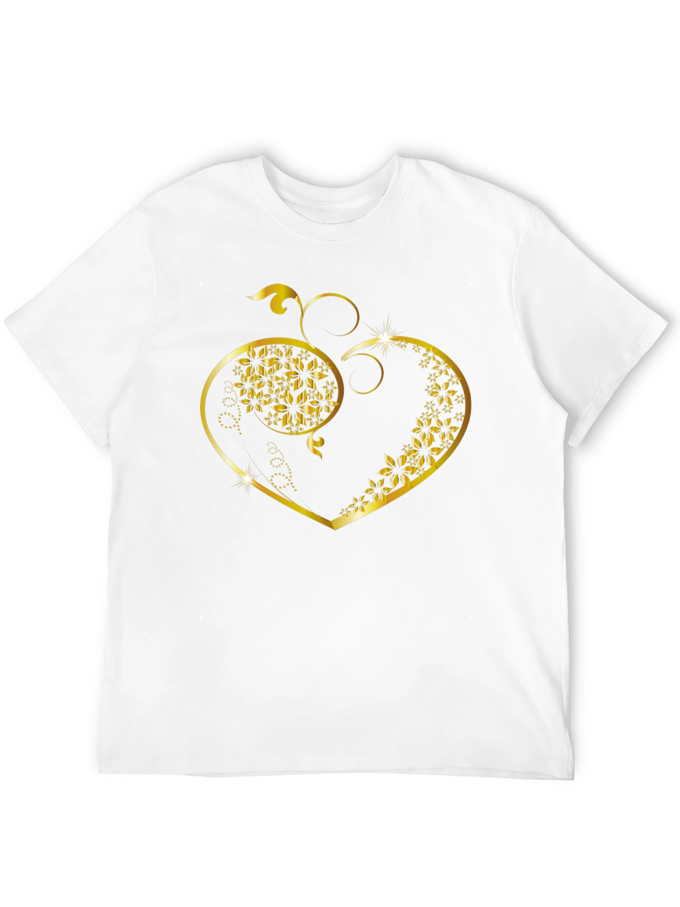 Floral Heart Graphic Tee