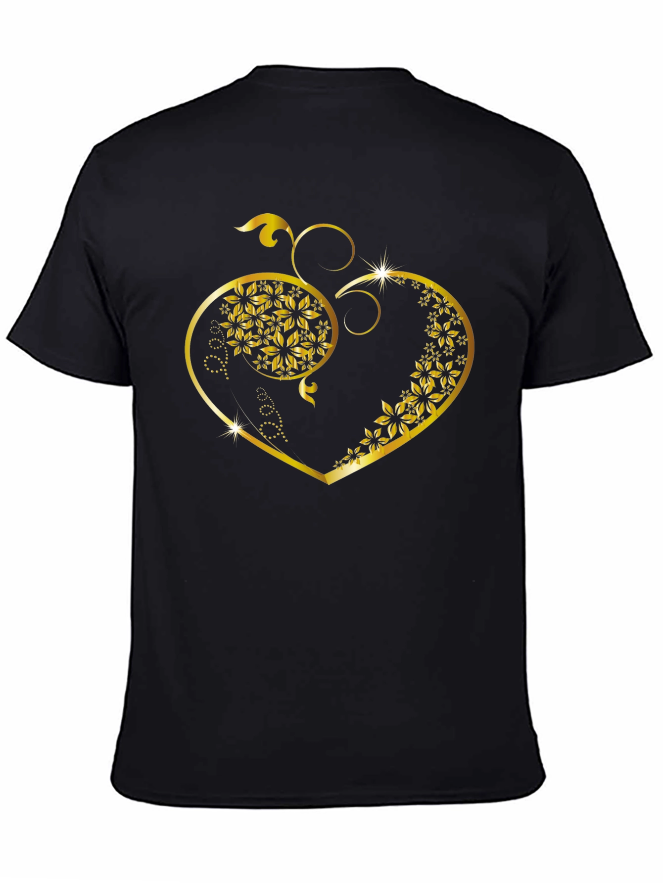 Floral Heart Graphic Tee