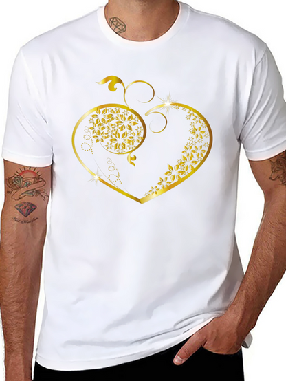 Floral Heart Graphic Tee
