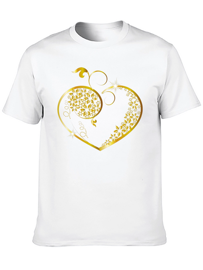 Floral Heart Graphic Tee