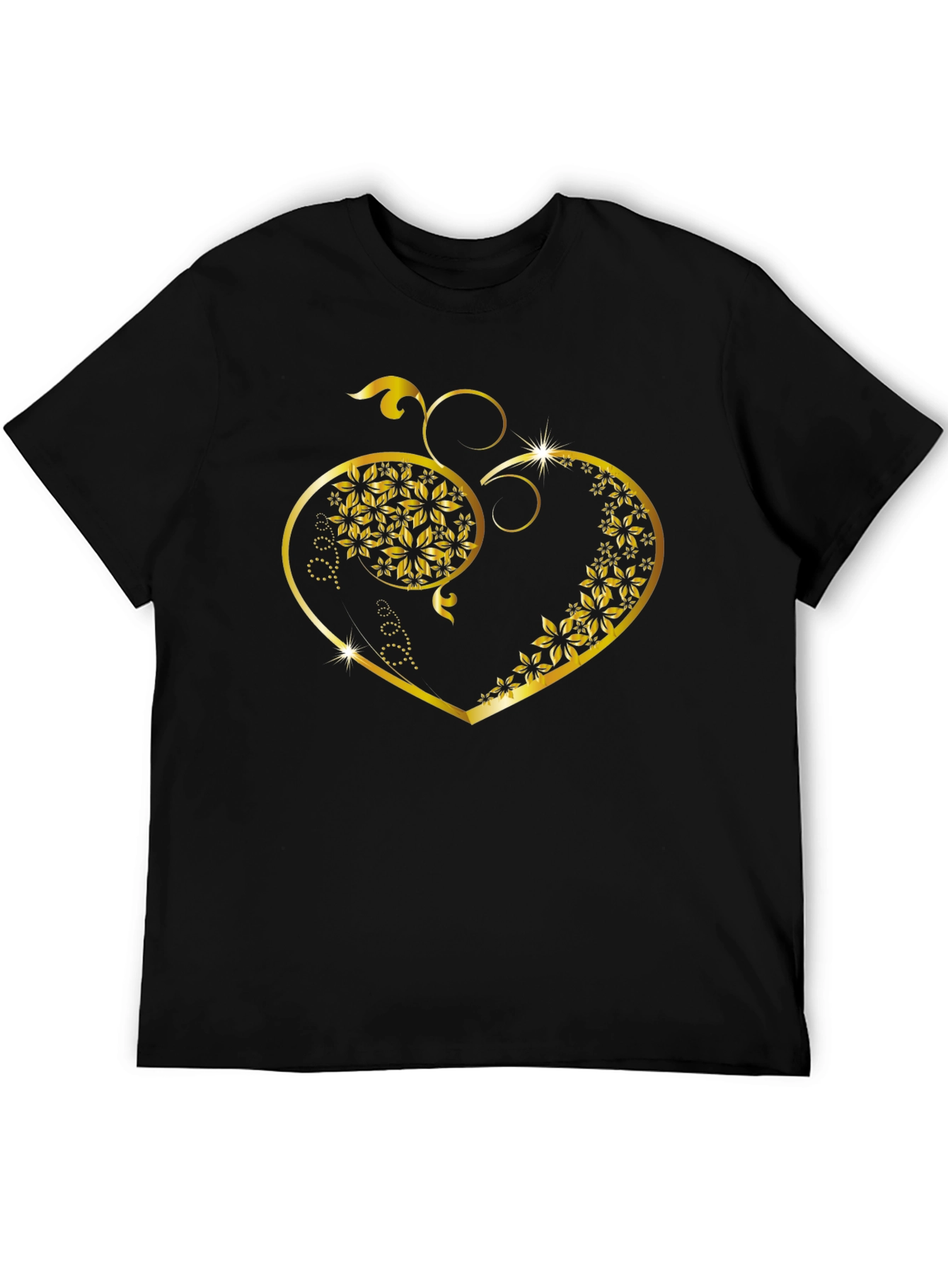 Floral Heart Graphic Tee