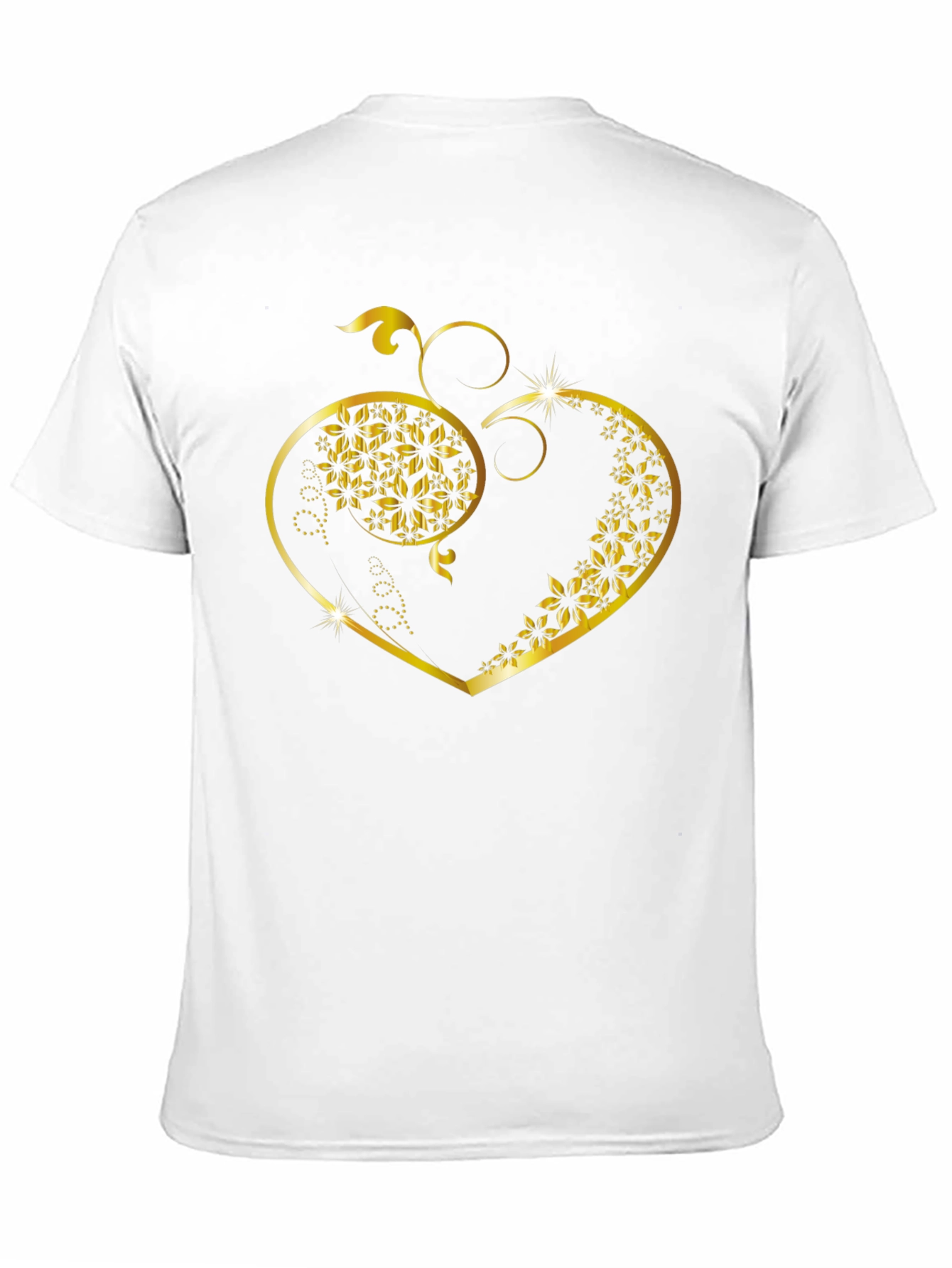 Floral Heart Graphic Tee