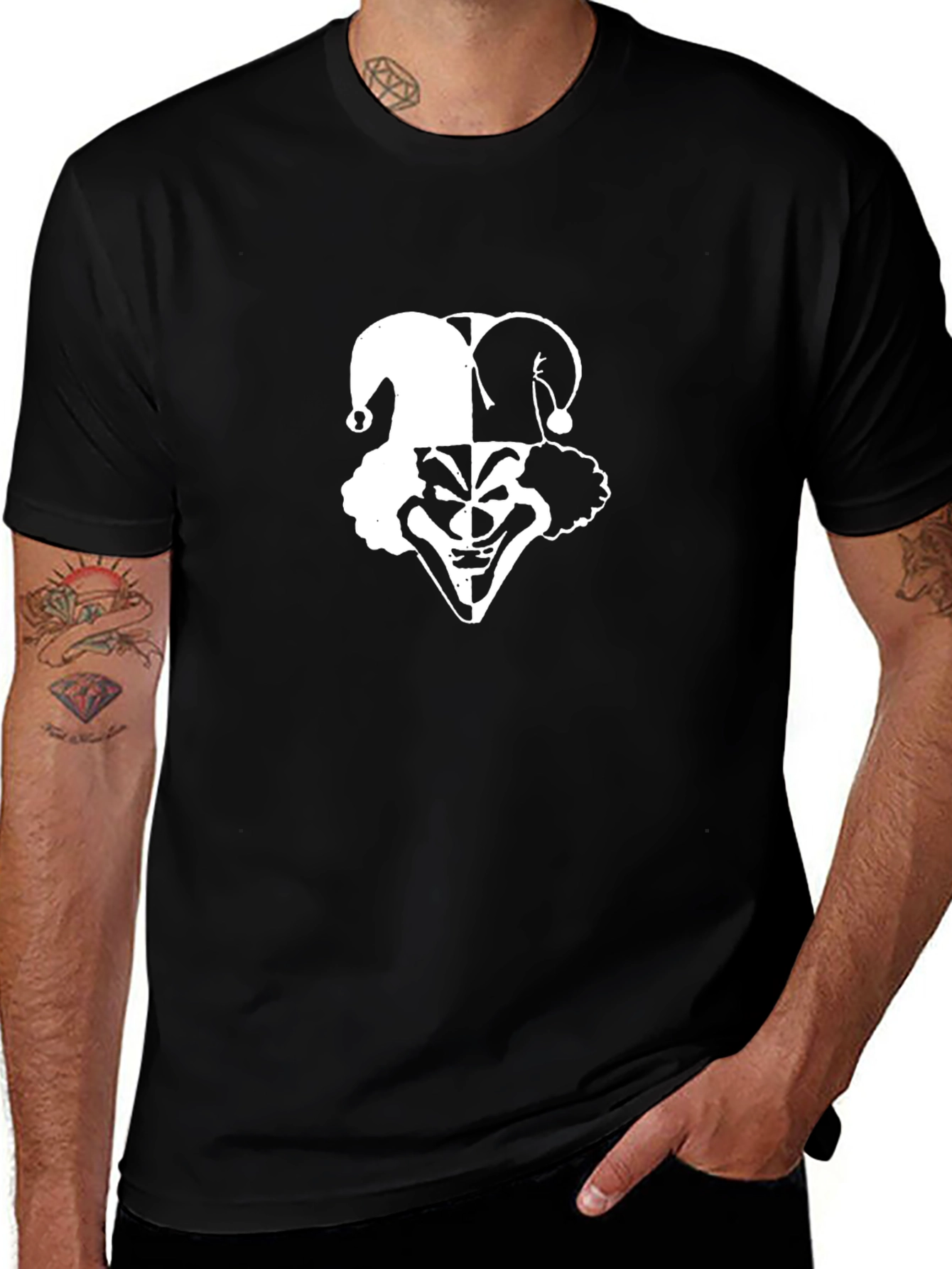 Black Jester Graphic T-Shirt