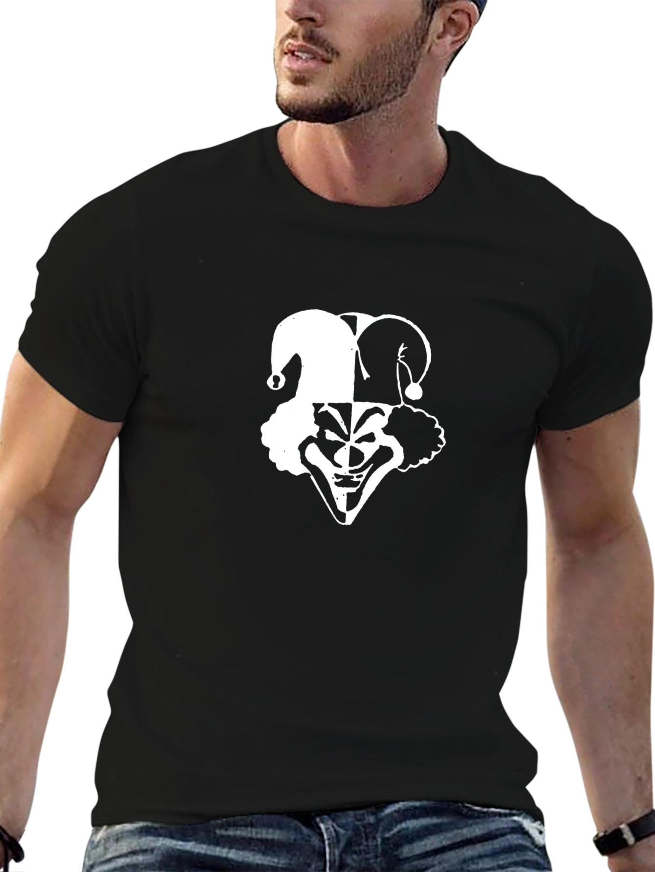 Black Jester Graphic T-Shirt