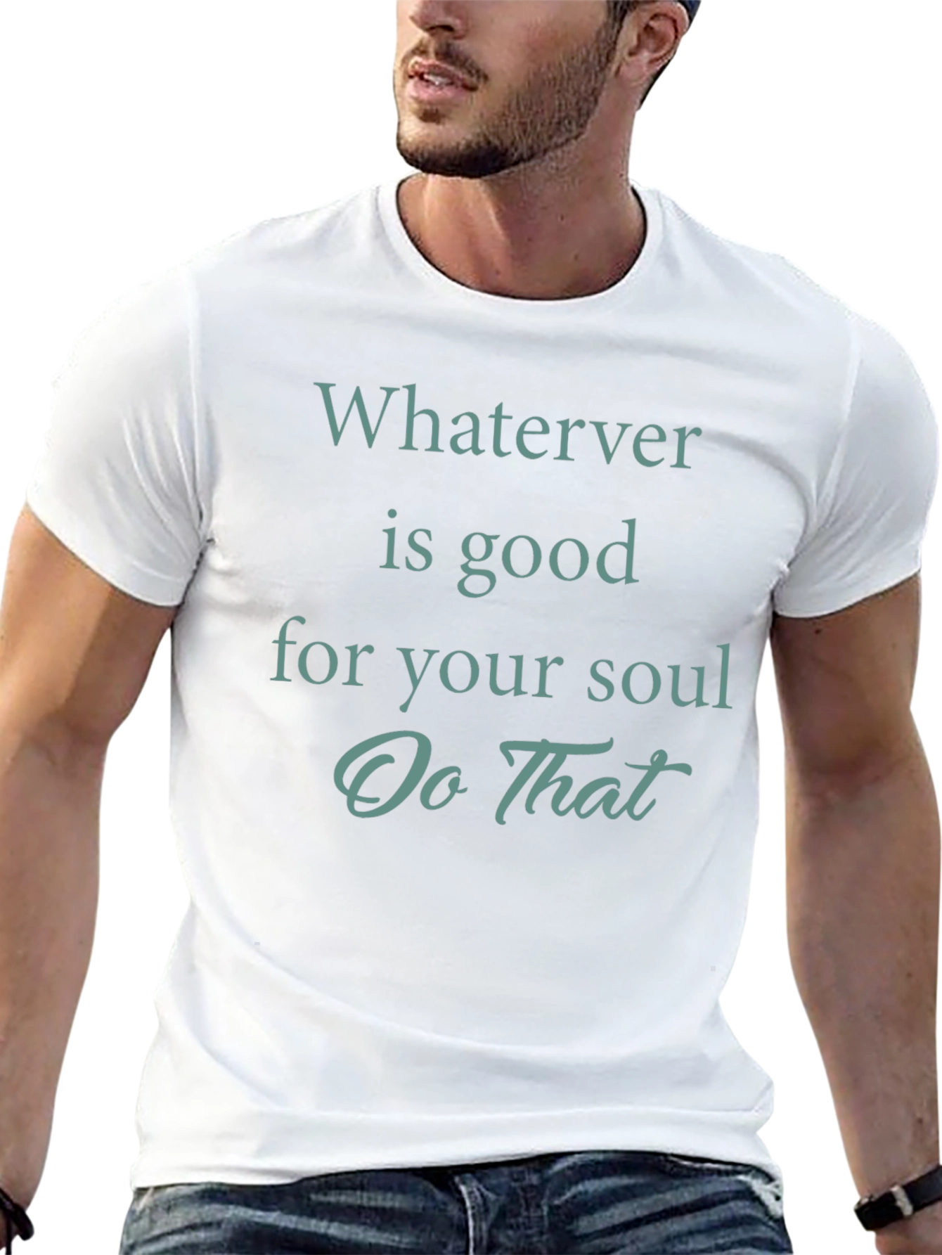 Soulful Vibes Black Tee: Whatever is Good