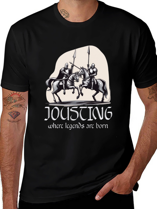 Jousting Legends Black T-Shirt