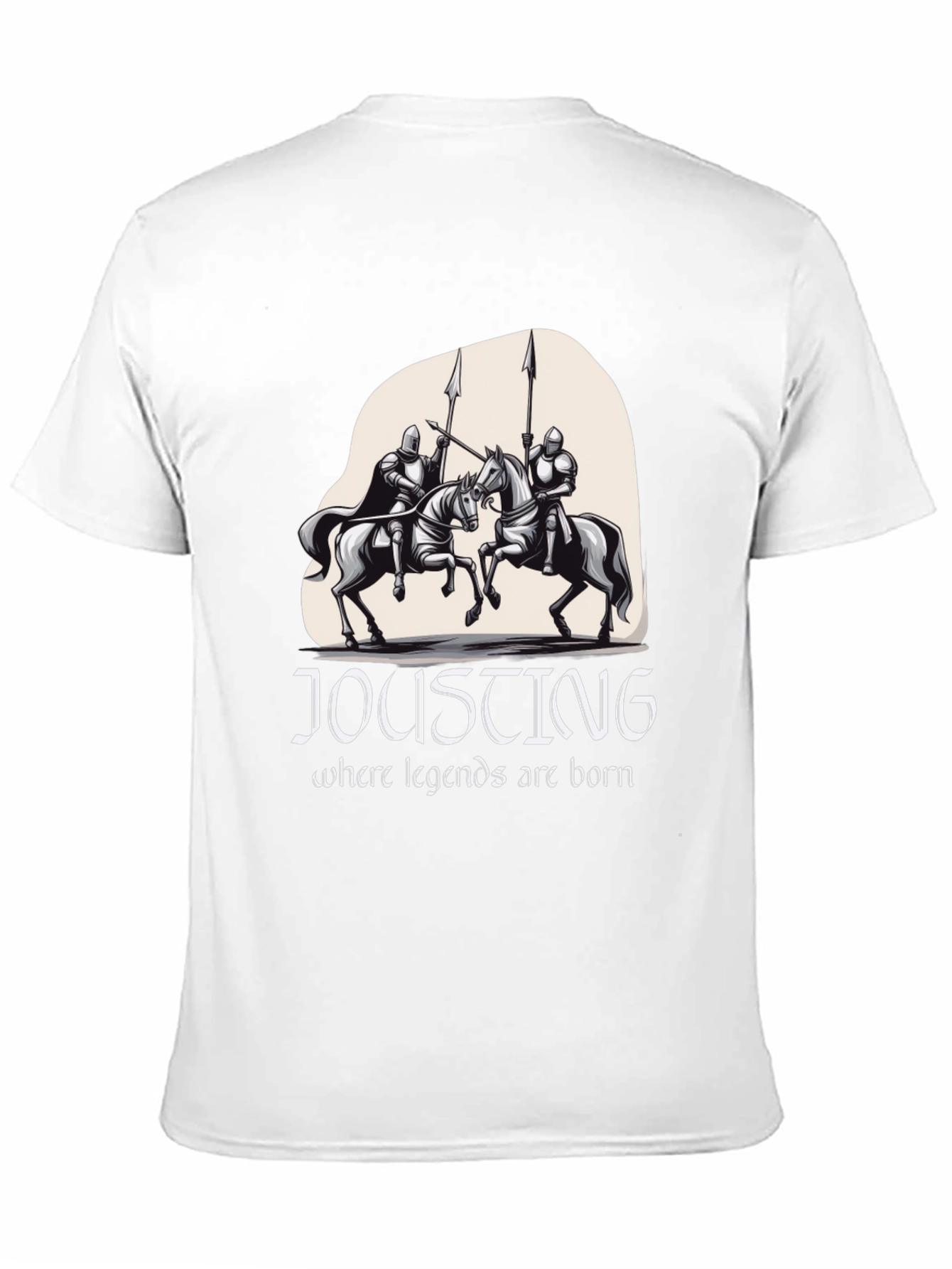 Jousting Legends Black T-Shirt
