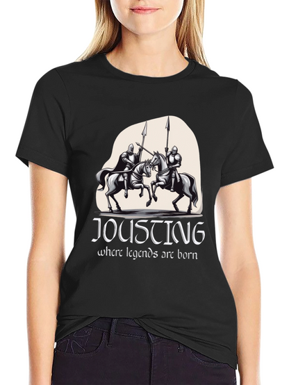 Jousting Legends Black T-Shirt