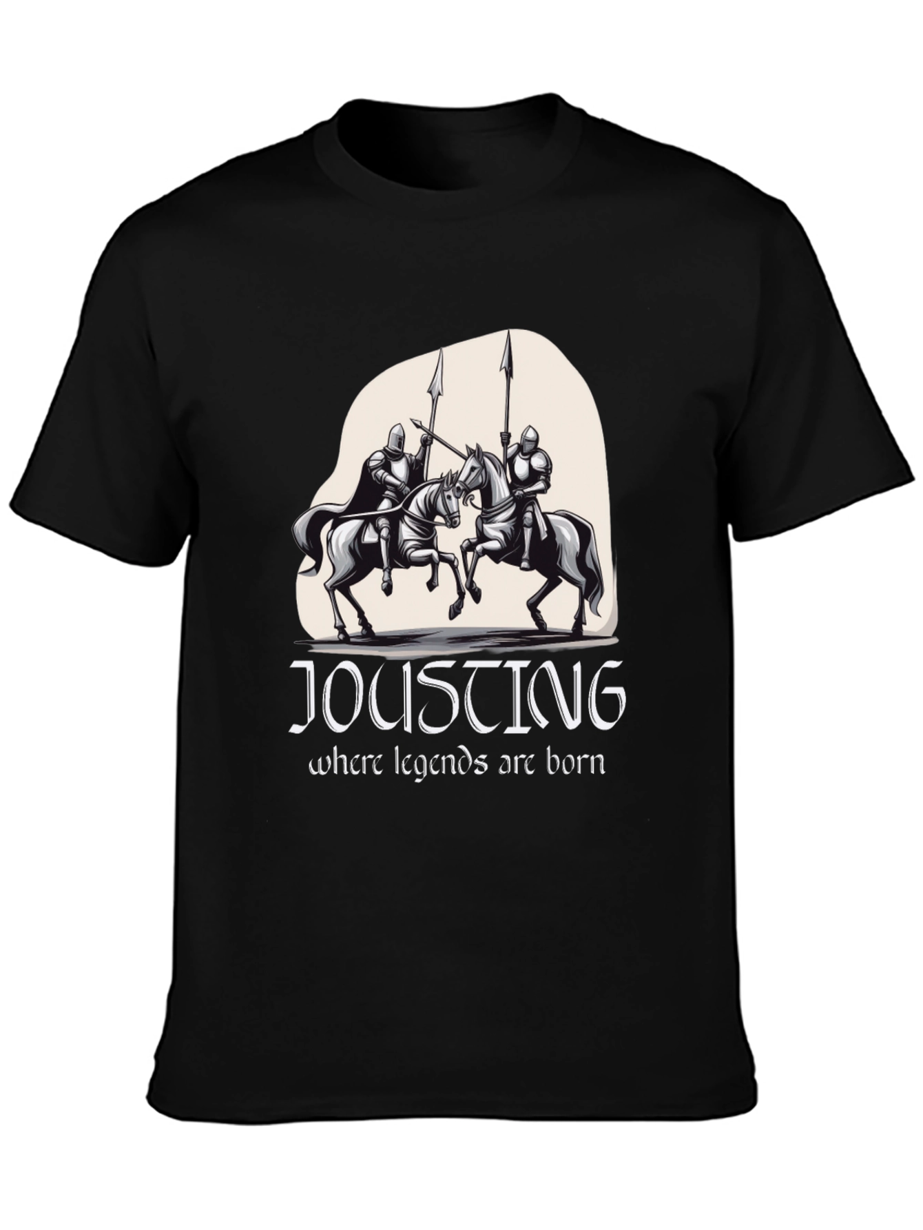 Jousting Legends Black T-Shirt