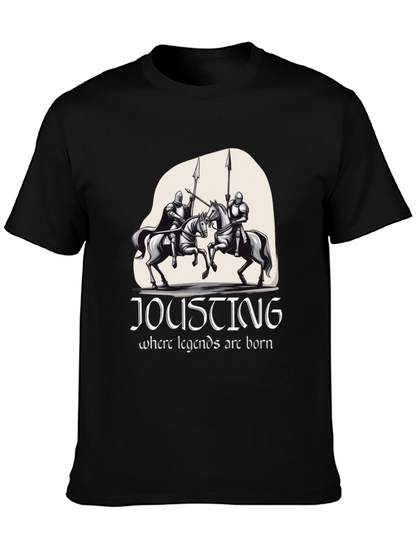 Jousting Legends Black T-Shirt