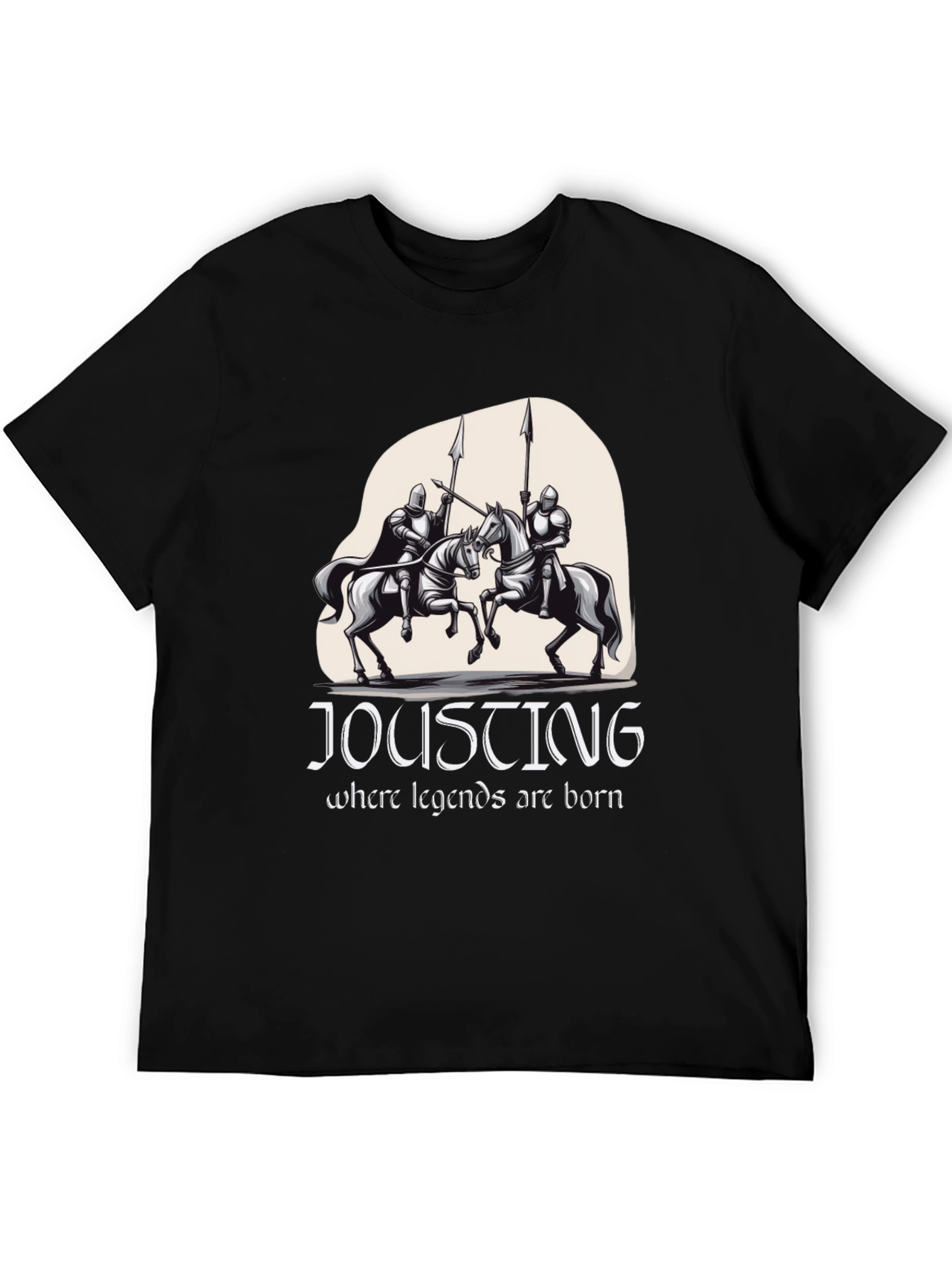 Jousting Legends Black T-Shirt