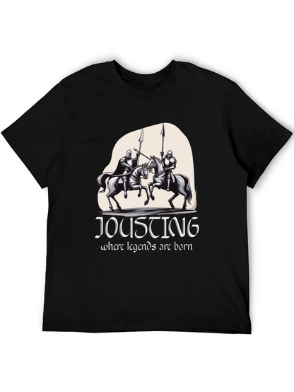 Jousting Legends Black T-Shirt