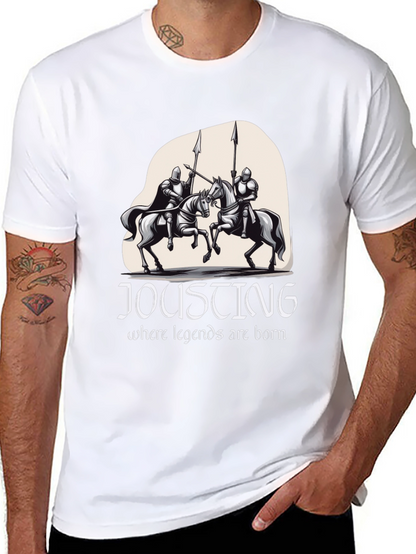 Jousting Legends Black T-Shirt