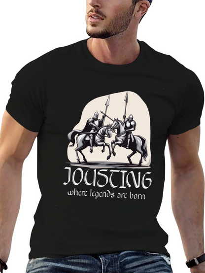 Jousting Legends Black T-Shirt