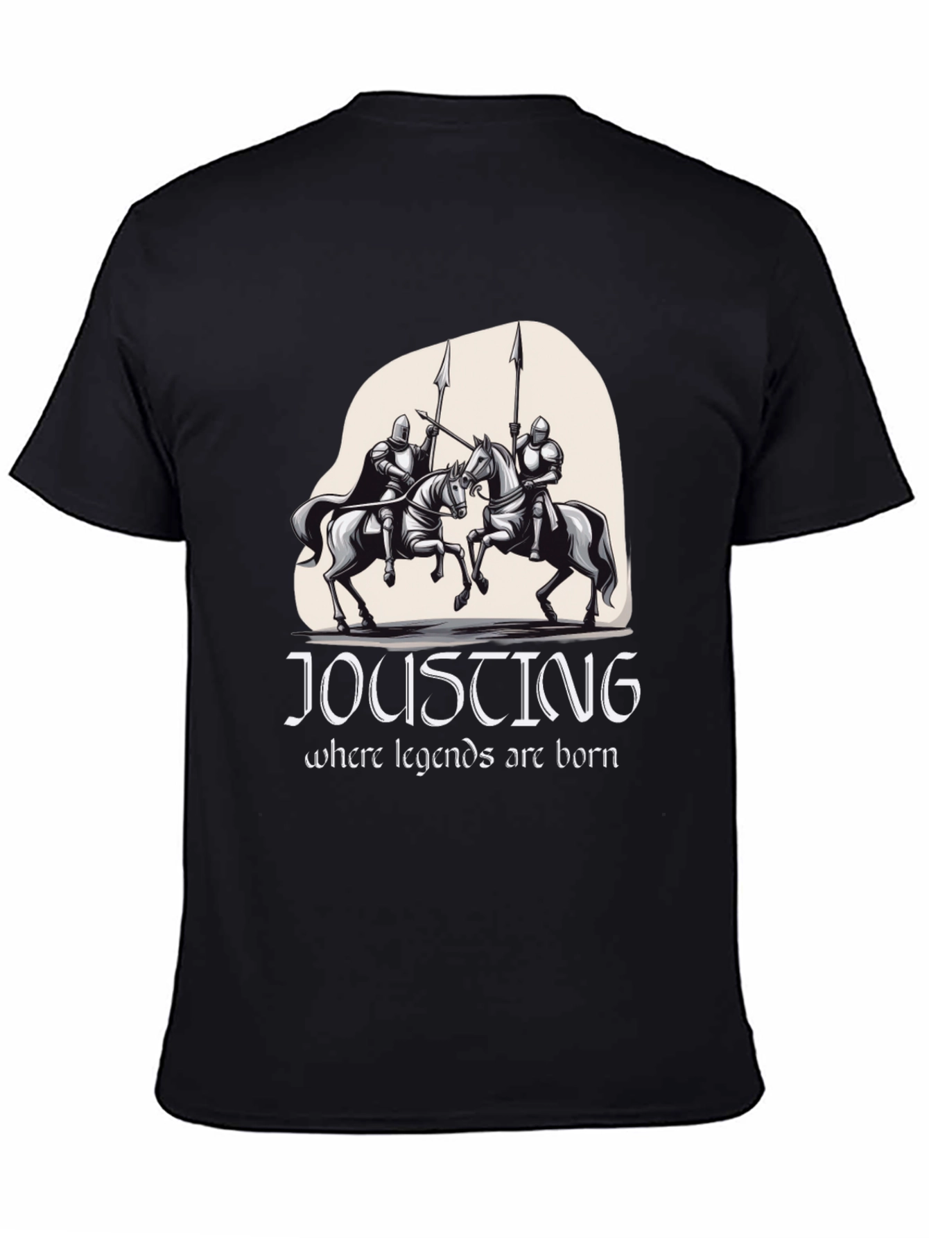 Jousting Legends Black T-Shirt