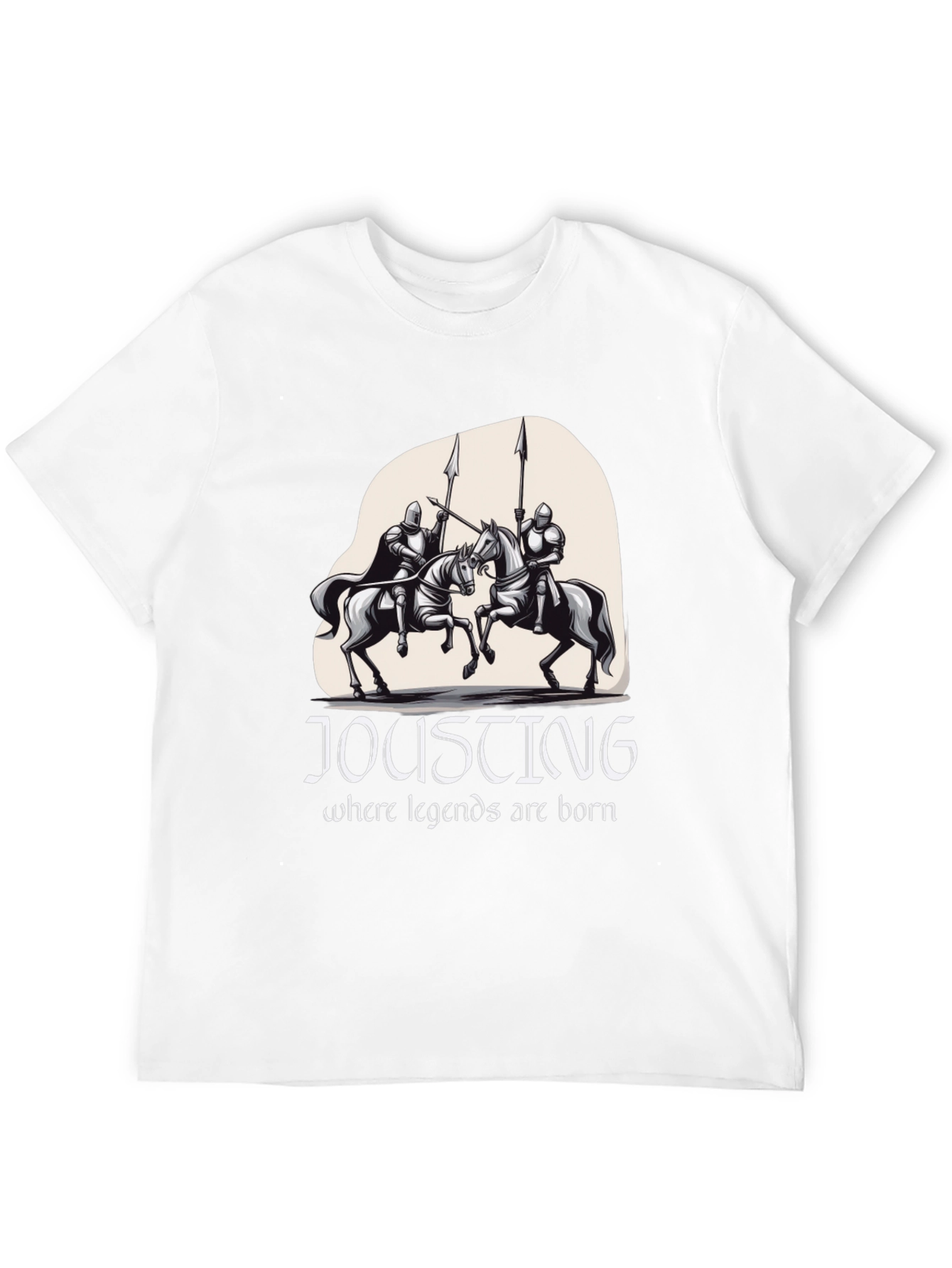 Jousting Legends Black T-Shirt