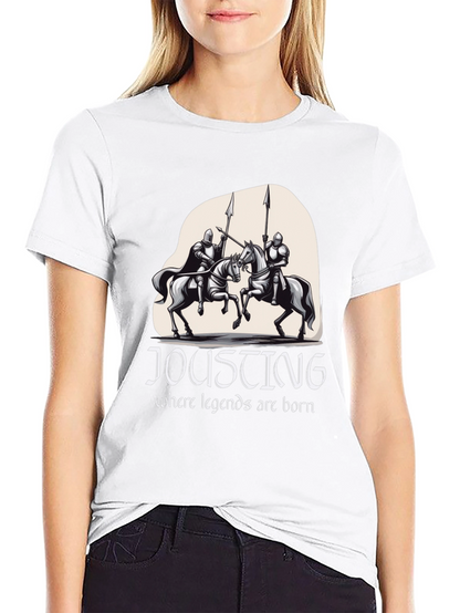 Jousting Legends Black T-Shirt