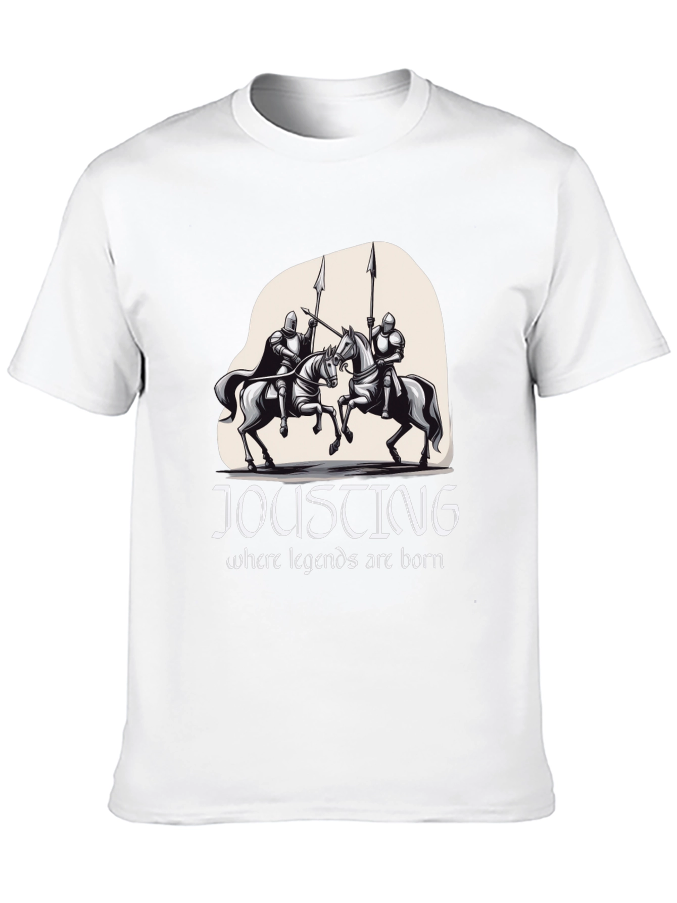 Jousting Legends Black T-Shirt