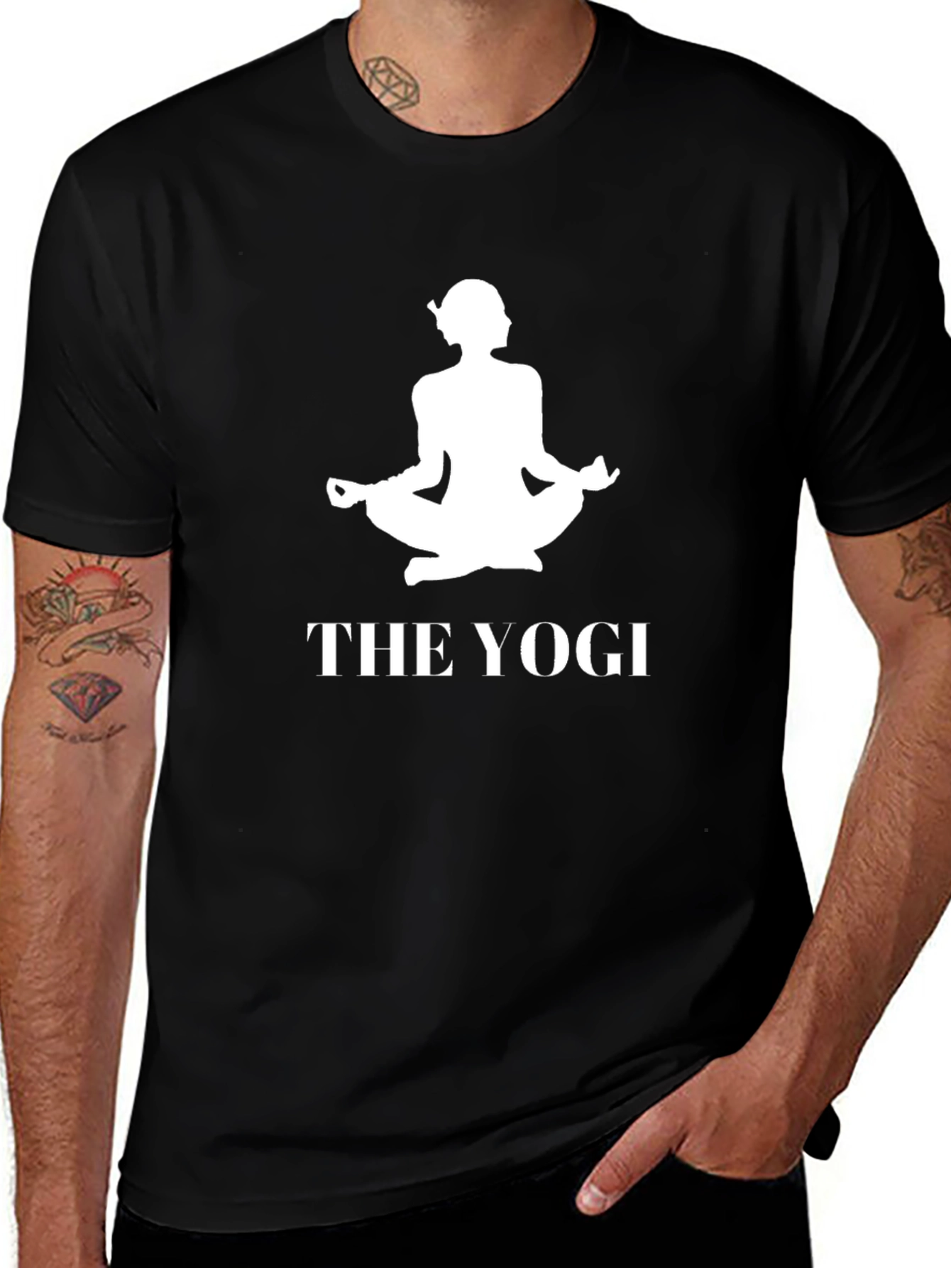 The Yogi T-Shirt - Meditating Zen Master Tee