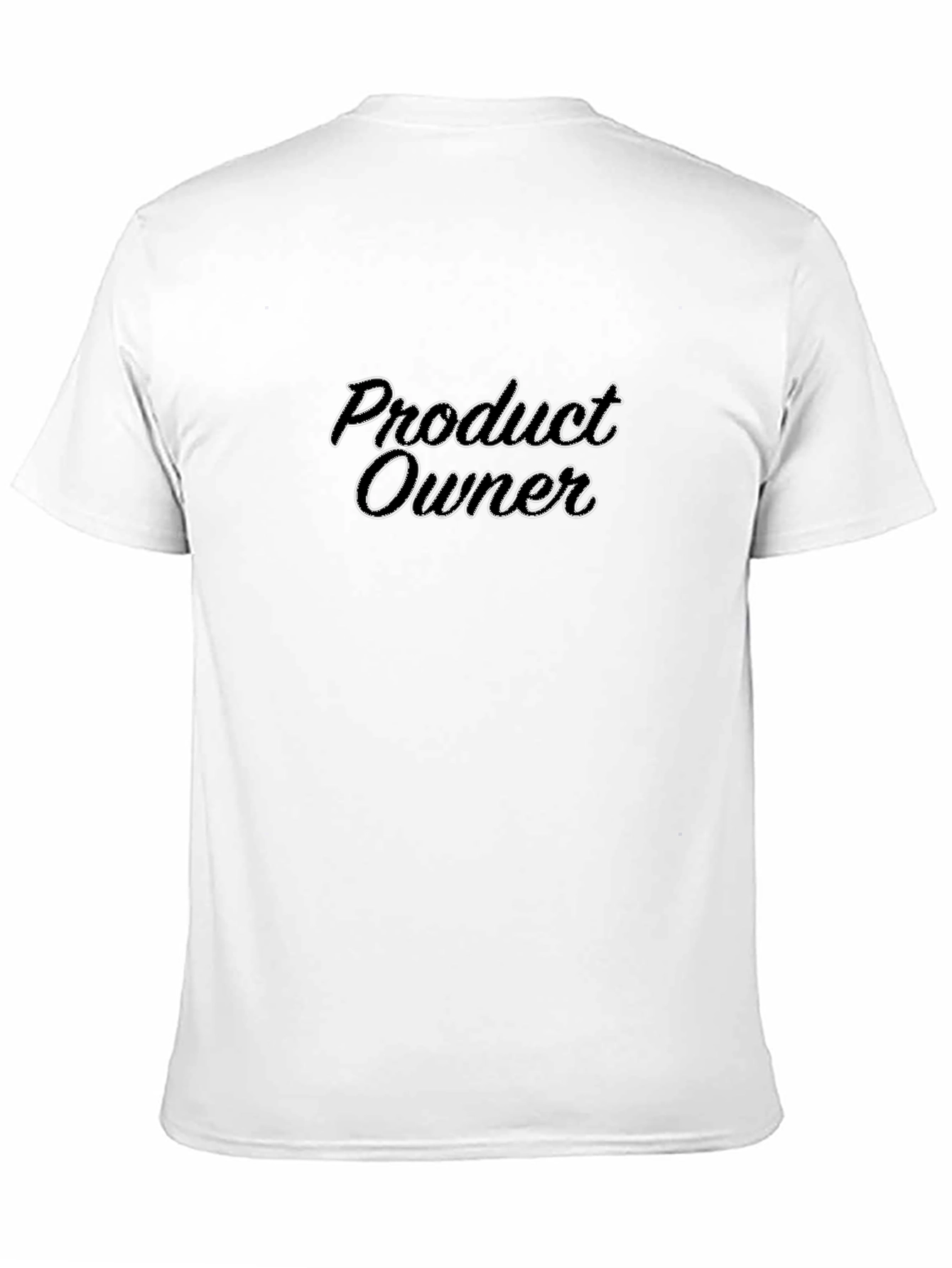 Product Owner Black Graphic Tee