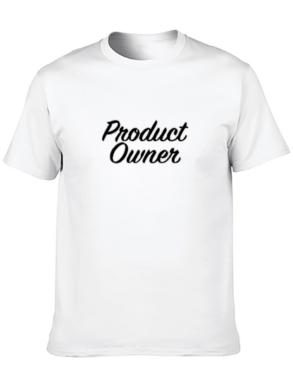 Product Owner Black Graphic Tee