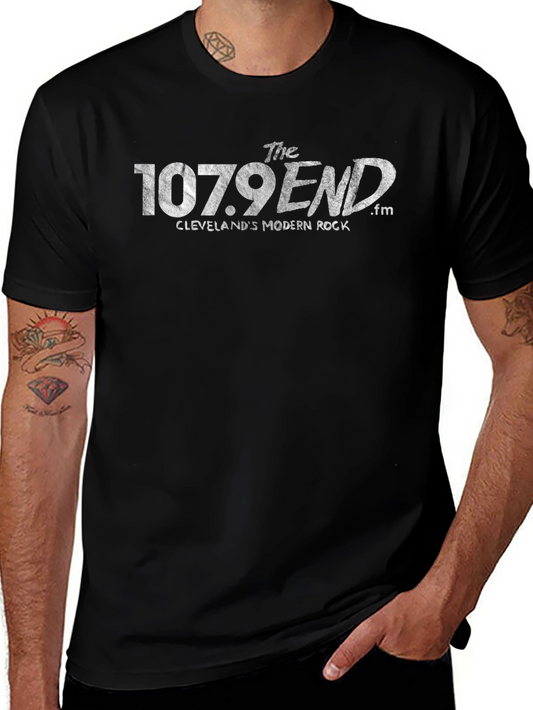 107.9 The End T-Shirt - Cleveland Modern Rock Tee