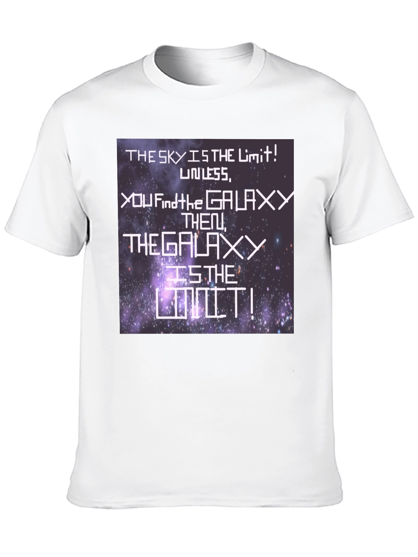 Galaxy is the Limit Graphic T-Shirt