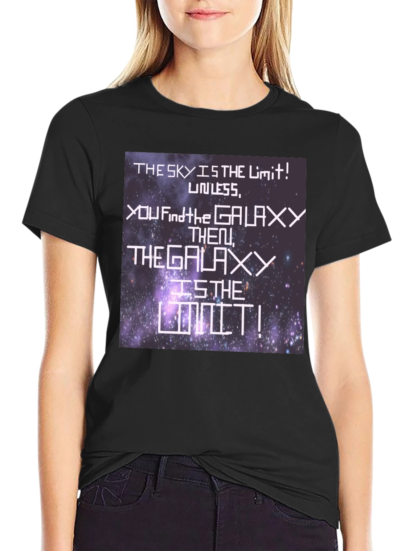 Galaxy is the Limit Graphic T-Shirt