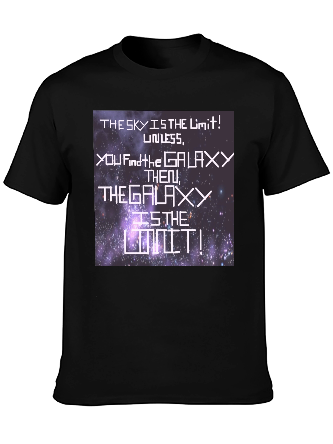 Galaxy is the Limit Graphic T-Shirt