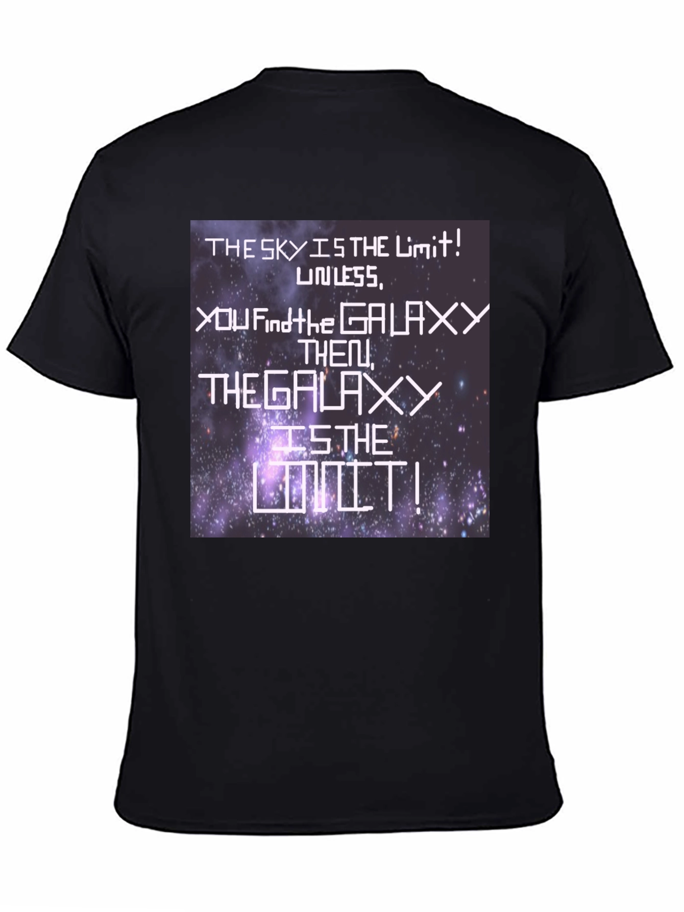 Galaxy is the Limit Graphic T-Shirt