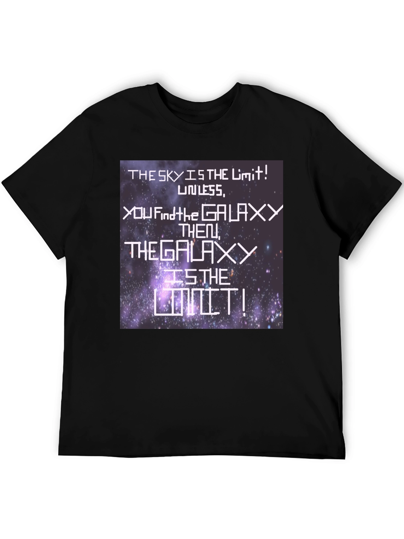 Galaxy is the Limit Graphic T-Shirt