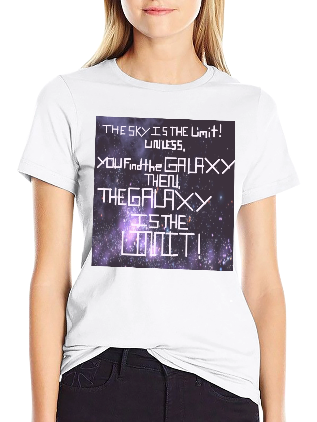 Galaxy is the Limit Graphic T-Shirt