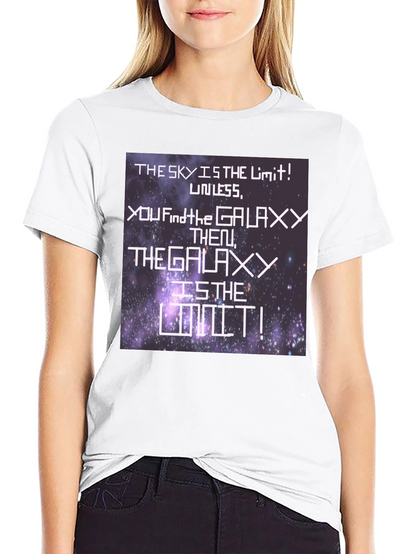 Galaxy is the Limit Graphic T-Shirt