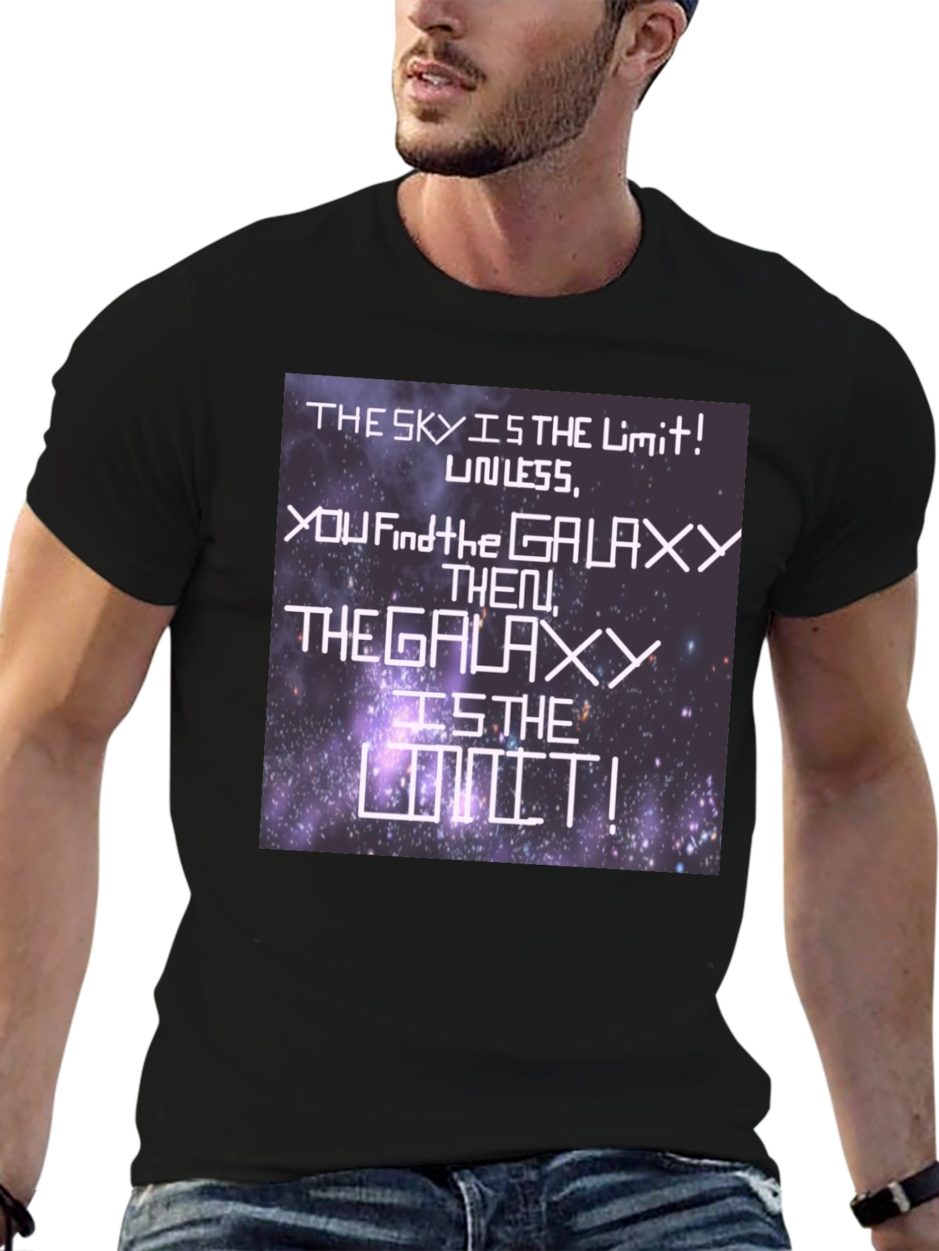 Galaxy is the Limit Graphic T-Shirt