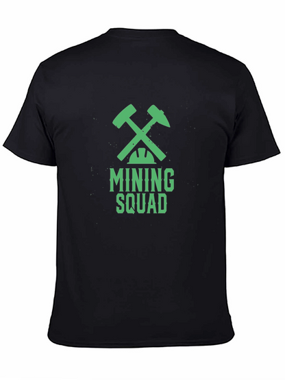 Mining Squad Graphic Tee - Cool Miner T-Shirt