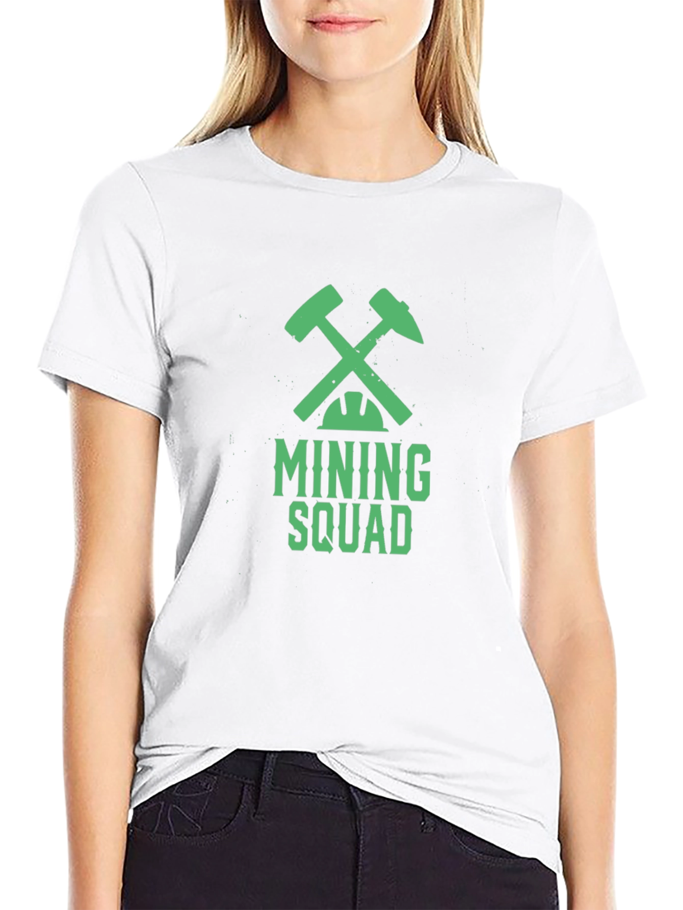 Mining Squad Graphic Tee - Cool Miner T-Shirt