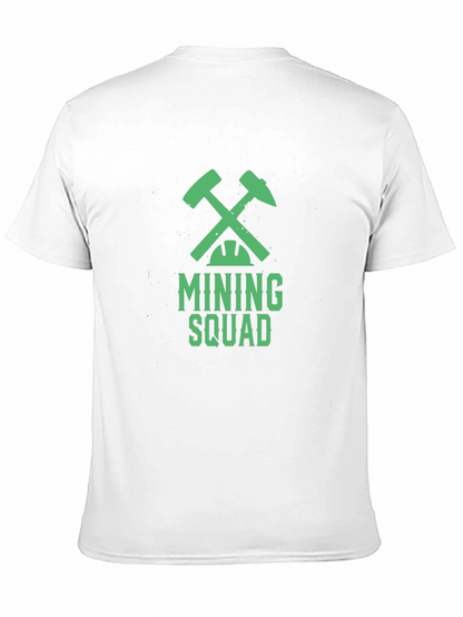 Mining Squad Graphic Tee - Cool Miner T-Shirt