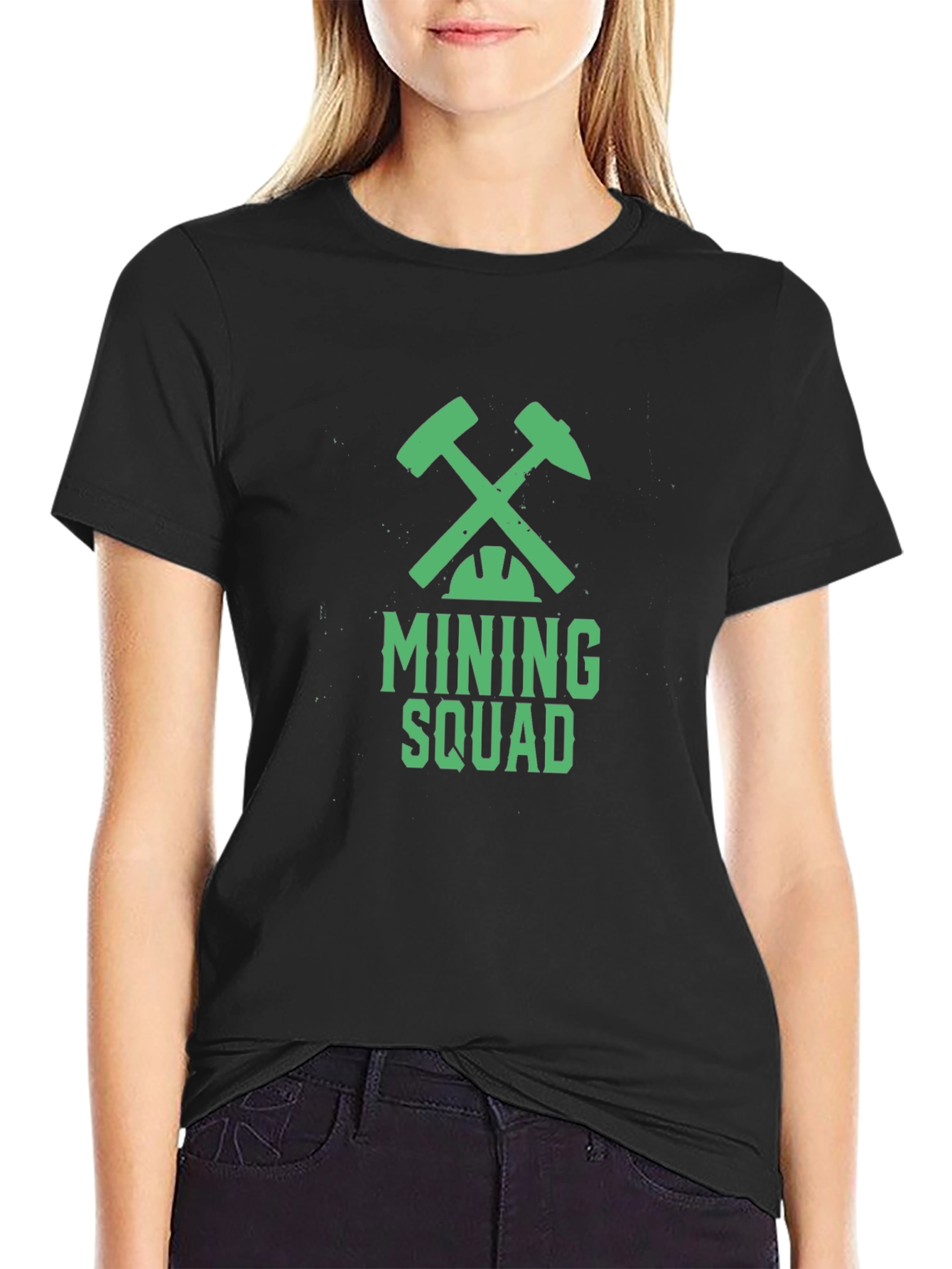 Mining Squad Graphic Tee - Cool Miner T-Shirt