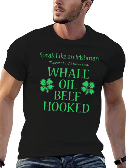 Speak Like an Irishman T-Shirt St. Patricks Day Tee