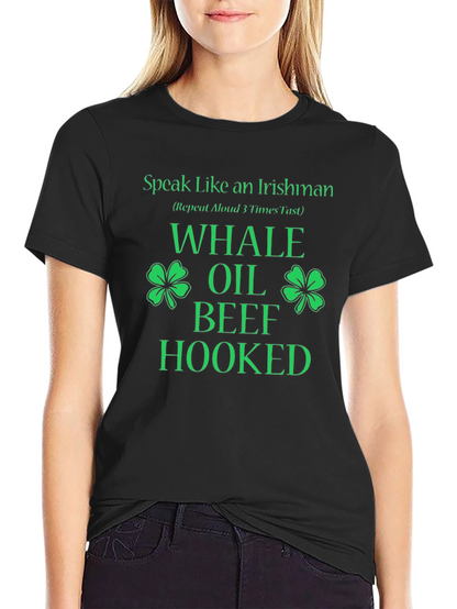 Speak Like an Irishman T-Shirt St. Patricks Day Tee