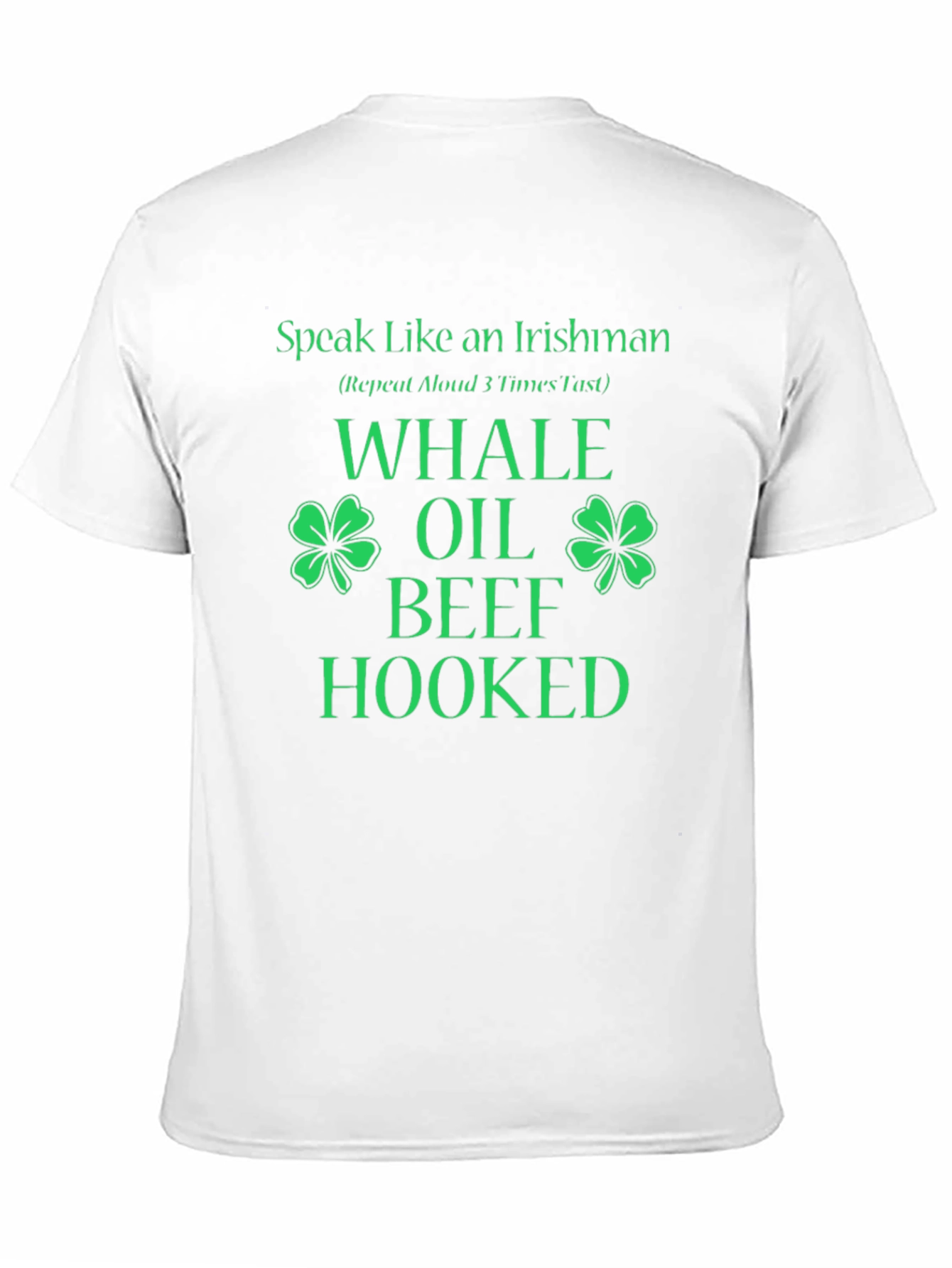 Speak Like an Irishman T-Shirt St. Patricks Day Tee