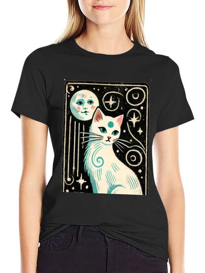 Mystic Cat Tarot T-Shirt