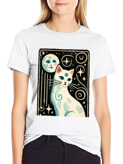 Mystic Cat Tarot T-Shirt